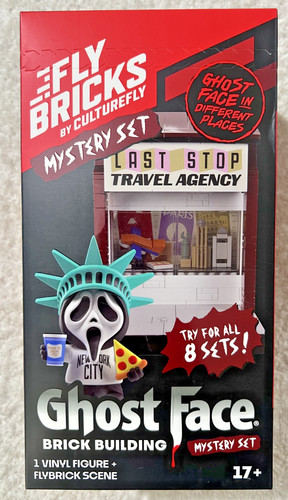 Ghost face fly bricks mystery - ghost,